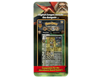 a bookmark with an image of a game with a dragon on it