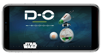 the star wars d - o game is shown on an iphone