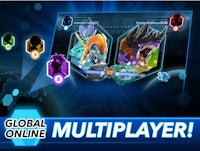 a screenshot of a game with the words global multiplayer