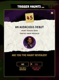 a screenshot of the game trigger haunts