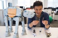 lego star wars at - at walker