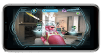 an ipad with a game on it